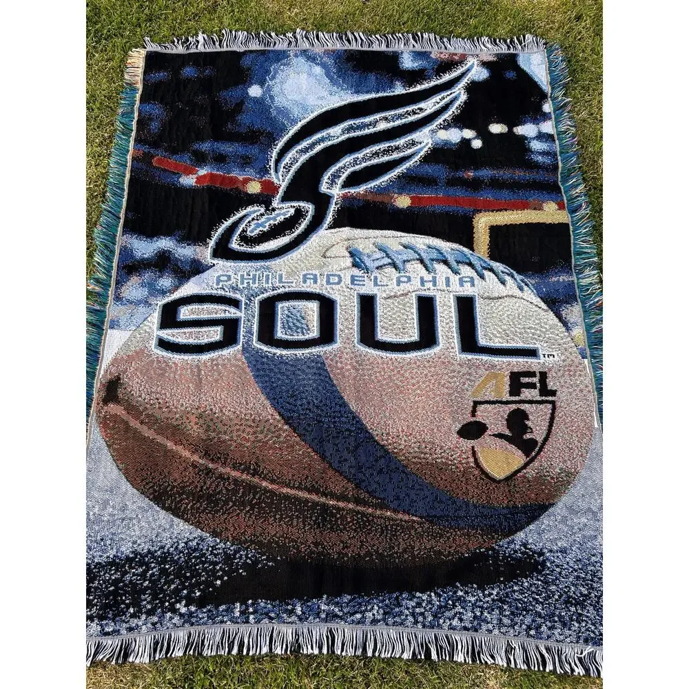 Philadelphia Soul AFL Football Tapestry Blanket